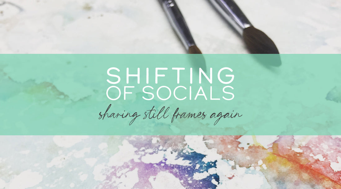 Shifting the Socials: Sharing Still Frames Again
